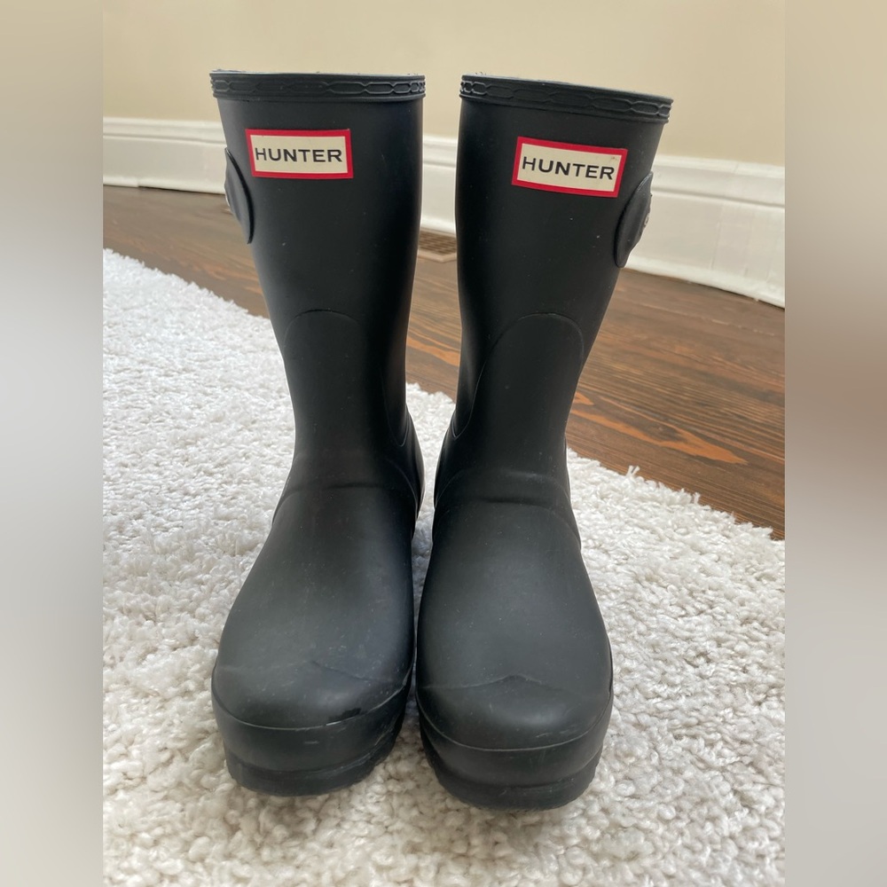 Hunter Original Short Boots Size 7